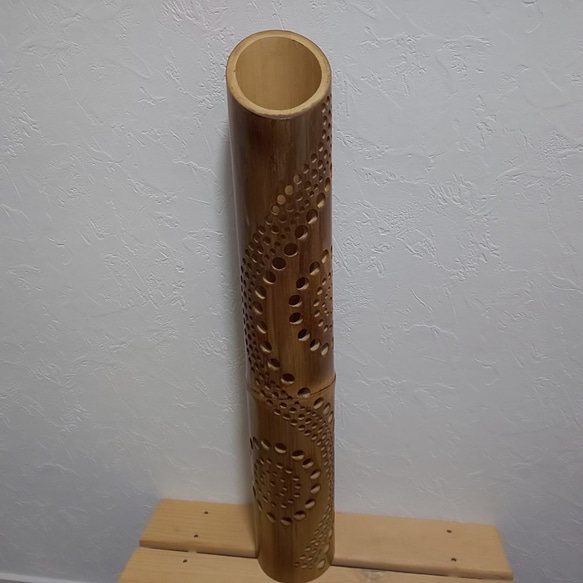 　竹のランプシェード花火＆ウエーブ 4枚目の画像