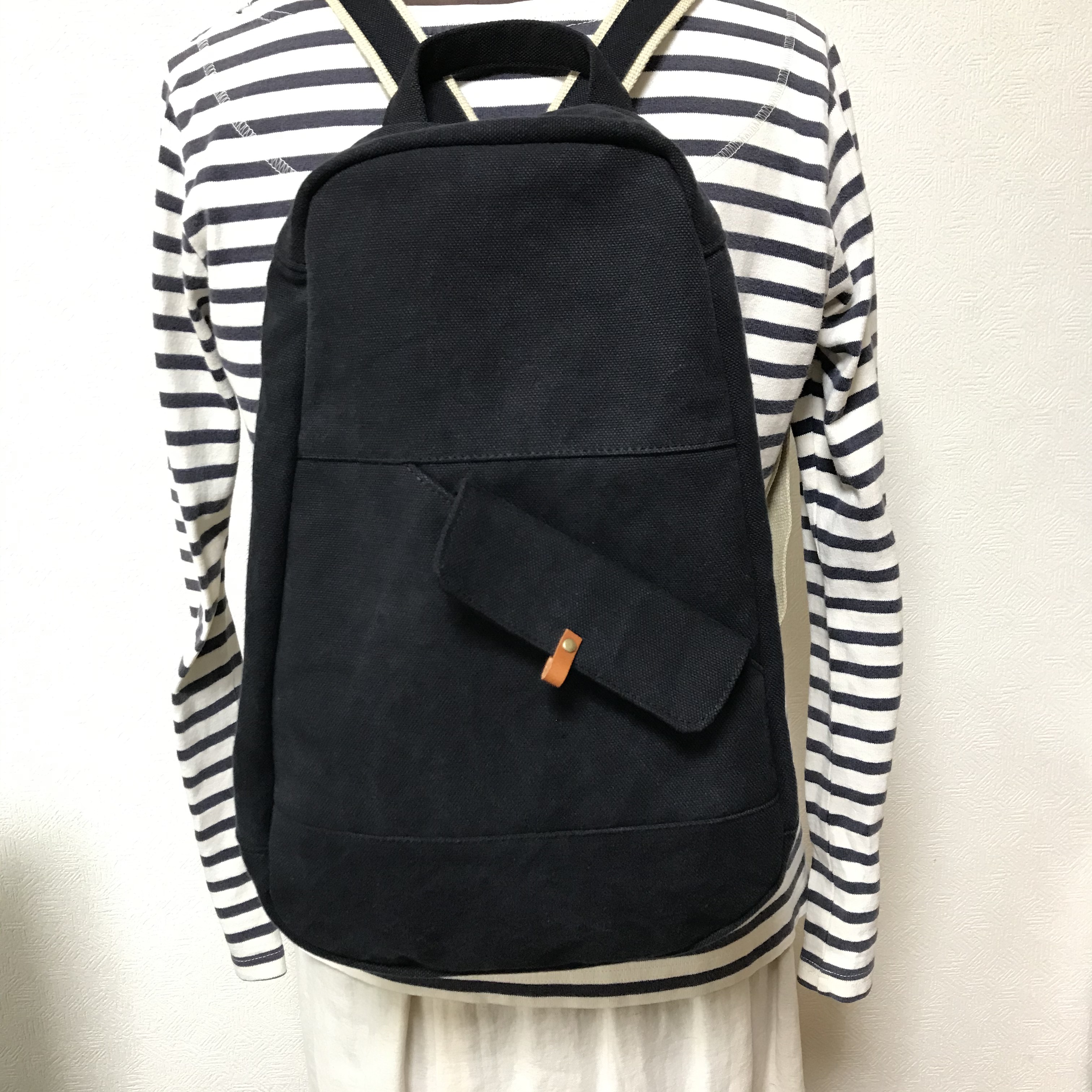 ガバポシェット付き 専用50904音の絵ハーフハンドメイドリュック　