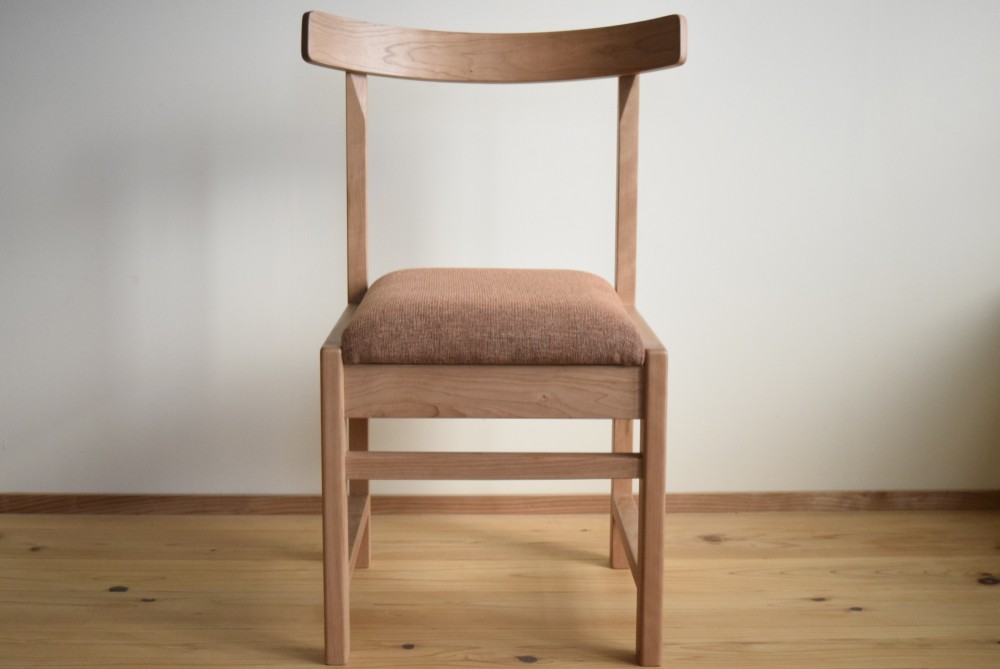 チェリーのダイニングチェアー　ファブリック（T7463）