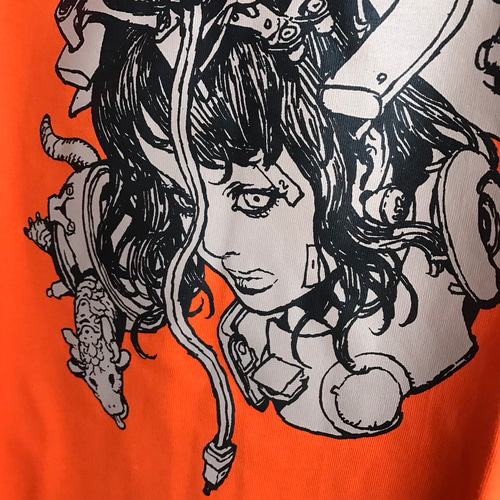 寺田克也Tシャツ headmachinegirl Tシャツ yonpo 通販 5002842｜Creema