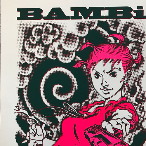 カネコアツシ BAMBI バンビポスター2枚 クモステッカー2枚 ポスター