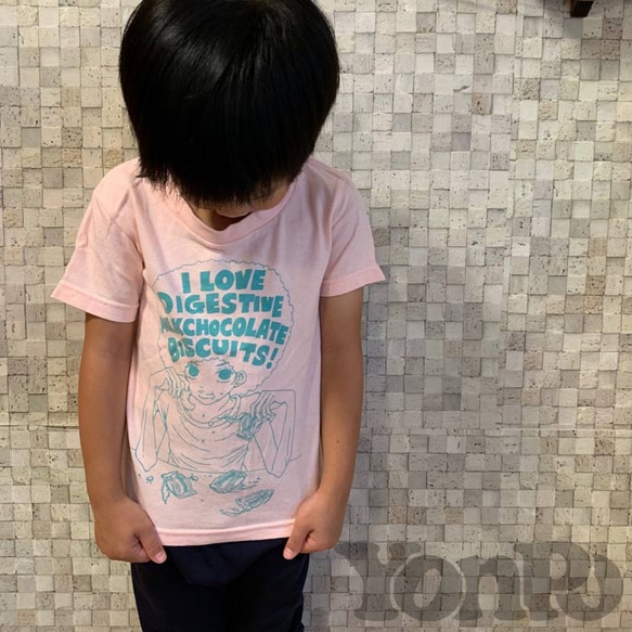 ビスケット　小林ユミヲキッズTシャツ 1枚目の画像