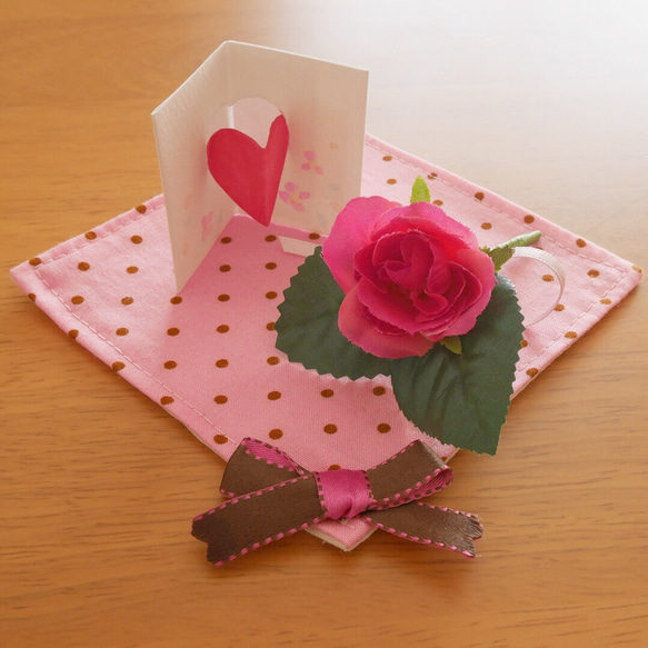 バレンタイン＊薔薇とカード 4枚目の画像