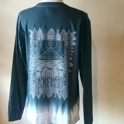 Needle of the mountain tie-dye long sleeved /M 5枚目の画像