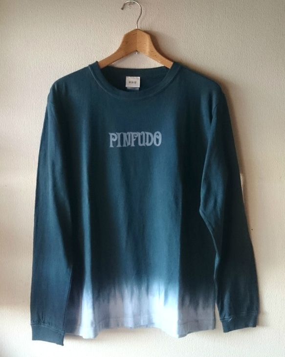 Needle of the mountain tie-dye long sleeved /M 1枚目の画像