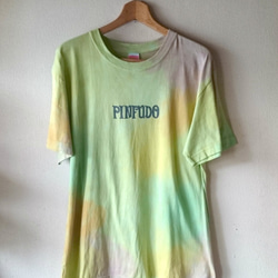 Dream color tie-dye T-shirt /M 1枚目の画像