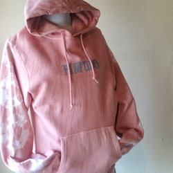 [再販]"Red Iron Oxide" natural dyed hoodie /M 2枚目の画像