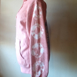 [再販]"Red Iron Oxide" natural dyed hoodie /M 5枚目の画像