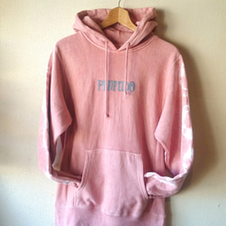 [再販]"Red Iron Oxide" natural dyed hoodie /M 7枚目の画像