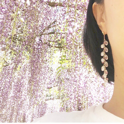 spring wisteria ピアス / イヤリング 6枚目の画像
