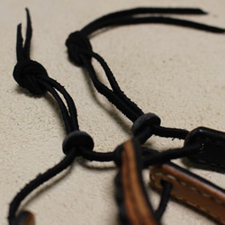 Studs Leather Bracelet 2枚目の画像