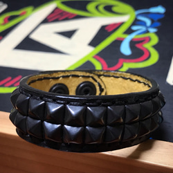 BLACK STUDS Bracelet （オーダー頂いたお客様専用） 5枚目の画像