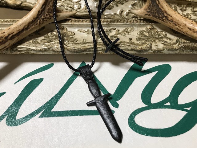 Dagger レザーペンダント