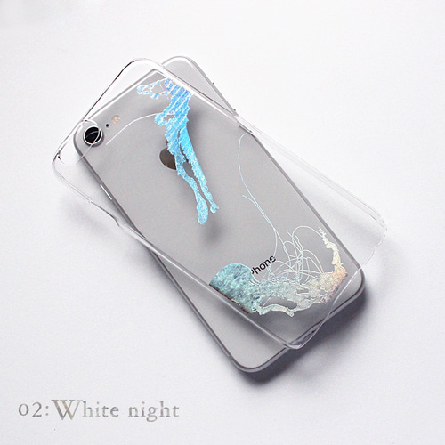 ホログラムver 010 クラゲ スマホケース iPhoneケース iPhone17