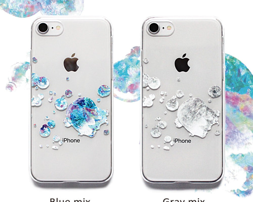 003：クラゲ (カラーver) スマホケース iPhoneケース iPhone16e