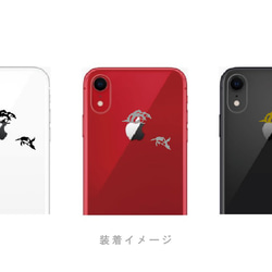飛び込みペンギンのiPhoneケース ：iPhone15〜iPhone各種選択可能♪ 3枚目の画像