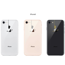 太空人降落神秘星球手機殼 iPhone 手機殼 智慧型手機殼 iPhone 17e ~ 簡約透明單點 第4張的照片