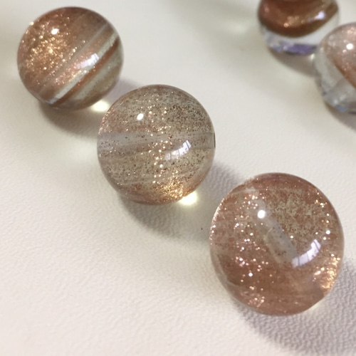 タイチンコッパー(タイチンルチル)クォーツ 14mm×3粒A 天然石