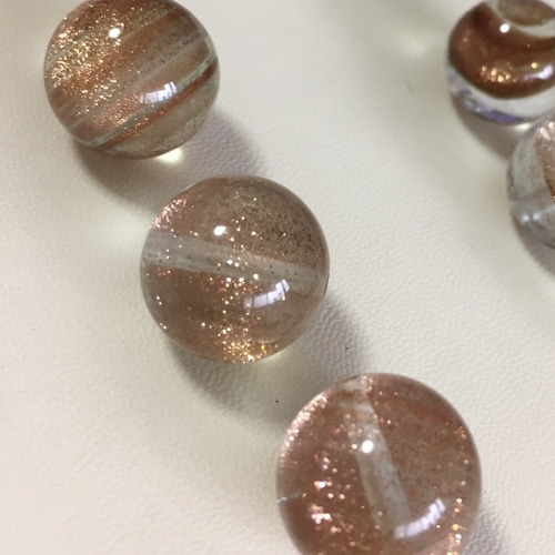 タイチンコッパー(タイチンルチル)クォーツ 14mm×3粒A 天然石