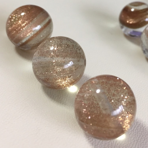 パワーストーン コッパー タイチン ルチルクォーツ ブレスレット 天然石 AAA 超高品質コッパー ルチルクォーツ 14mm 丸玉 ブレスレット