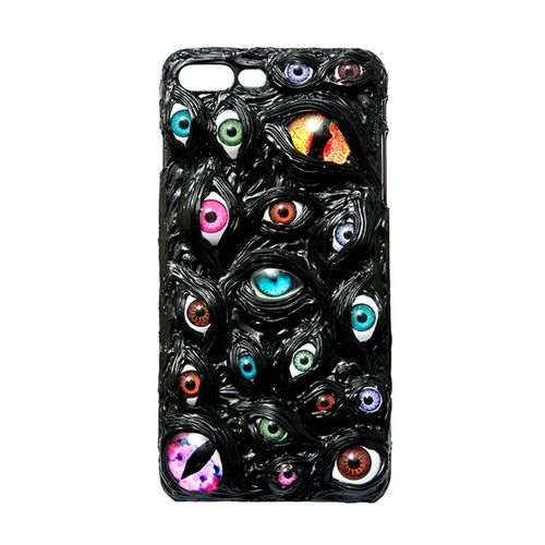 iphone 7P/8P】目玉のスマホケース・ハンドメイド DECOケース iPhone