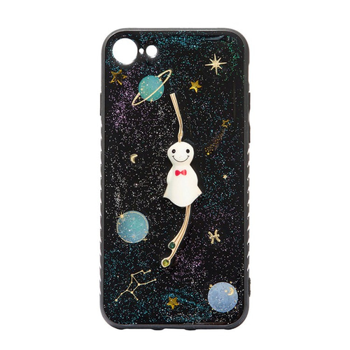 iphone 7/8】宇宙のスマホケース・ハンドメイド DECOケース iPhone  