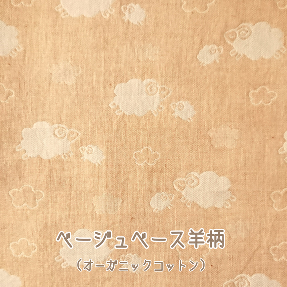 《大人用＊小さめサイズ》コットン100％ダブルガーゼの春柄プリーツマスク【受注生産】 3枚目の画像