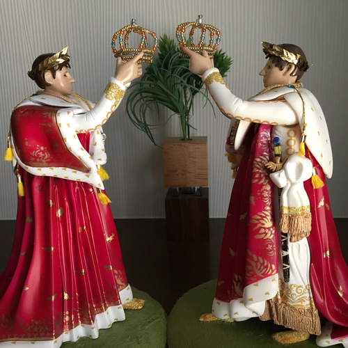 ナポレオン戴冠式アートフィギュア【送料無料】 その他置物 Atom56th