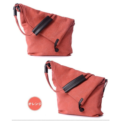 ショルダーバッグ メッセンジャーバッグ 帆布バッグ レディース メンズ