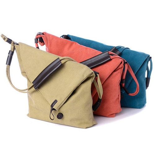 ショルダーバッグ メッセンジャーバッグ 帆布バッグ レディース メンズ