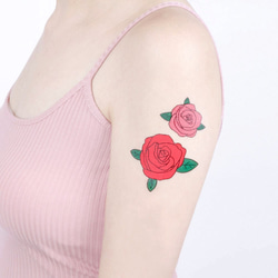 刺青紋身貼紙 / 玫瑰戀曲 Surprise Tattoos 第1張的照片