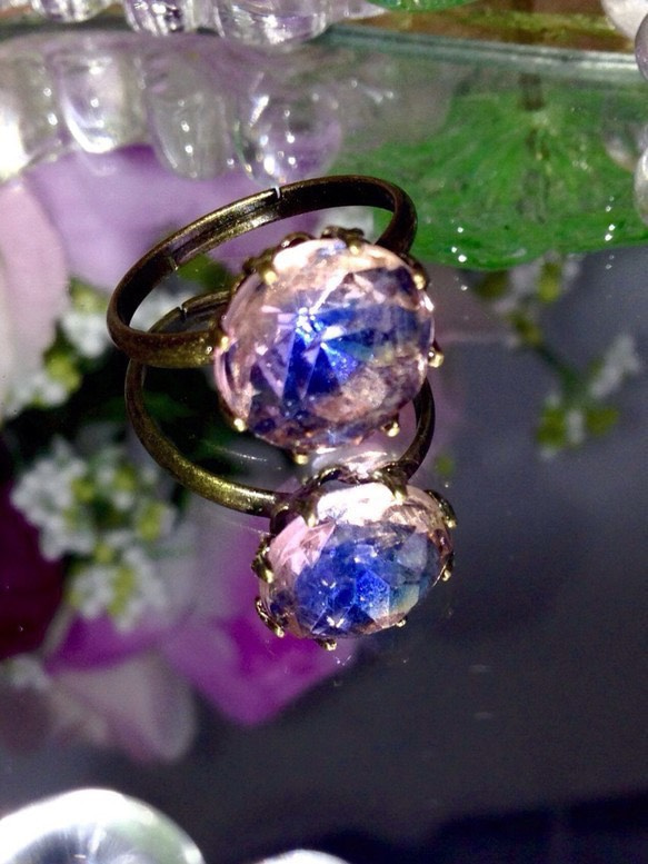 レア。。。ロザリンsapphire  ring 1枚目の画像