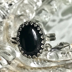 SV925 ブラックオニキス ring(アンティークシルバー・8~23号 SV925 ブラックオニキス ring(アンティークシルバー・8~23号