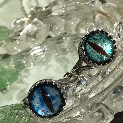 青と緑のオッドアイズ ring（9号～23号まで対応