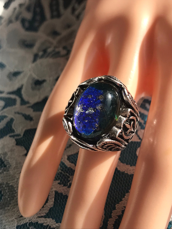 小宇宙・・星空のvintage glass ring（１２～２７号～） 10枚目の画像