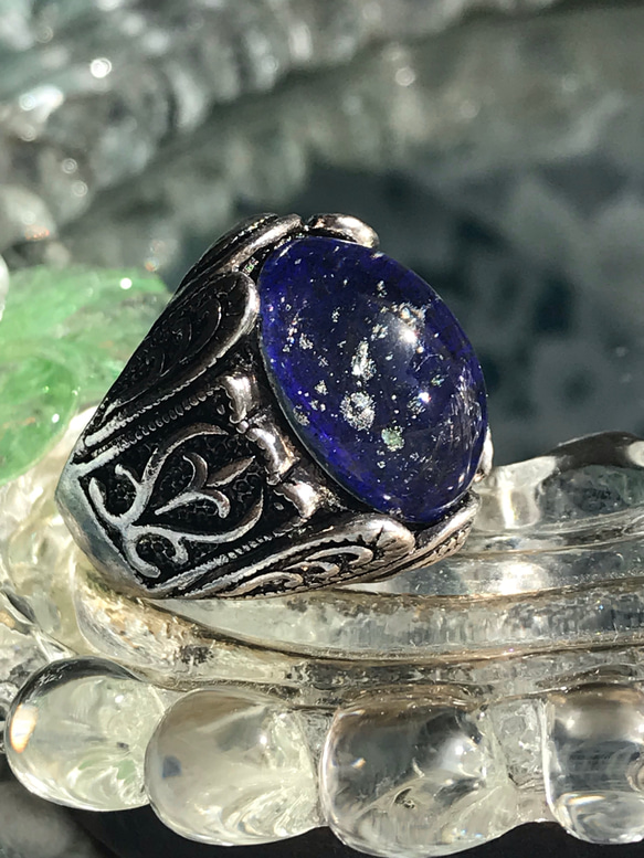 小宇宙・・星空のvintage glass ring（１２～２７号～） 3枚目の画像