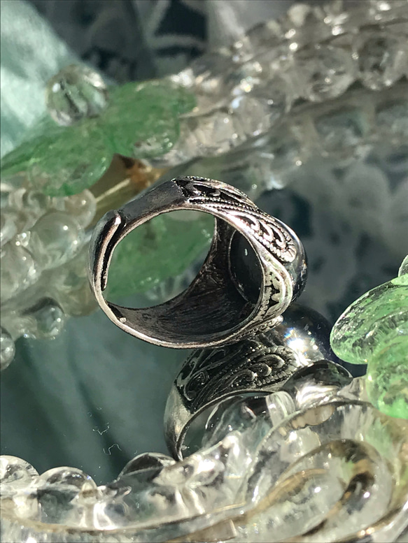 小宇宙・・星空のvintage glass ring（１２～２７号～） 4枚目の画像