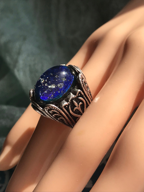 小宇宙・・星空のvintage glass ring（１２～２７号～） 6枚目の画像