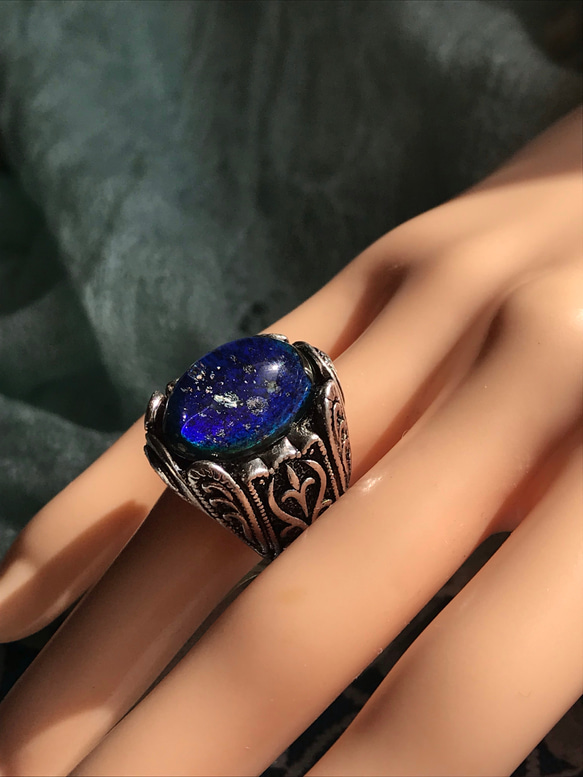 小宇宙・・星空のvintage glass ring（１２～２７号～） 8枚目の画像