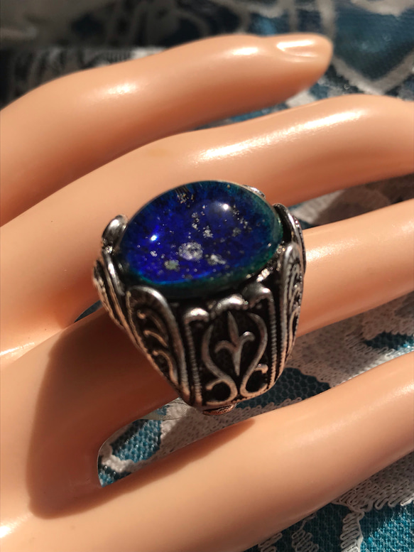 小宇宙・・星空のvintage glass ring（１２～２７号～） 9枚目の画像