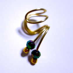 artwire ear cufff／Green 3枚目の画像