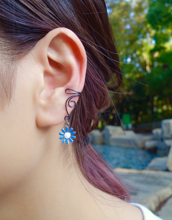 artwire ear cuff／Flower 4枚目の画像