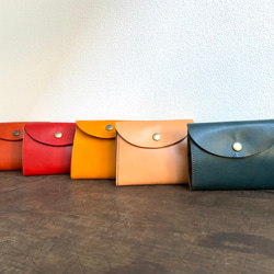 栃木レザーマスクケース　朱赤 4枚目の画像