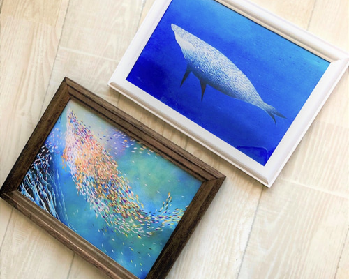 色々な絵画（プリント）集 楽天市場】絵画 油絵 額入り油彩 手描き F6サイズ 黄金富士