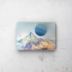 “彩虹山”畫布面板景觀 第1張的照片