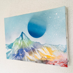 “彩虹山”畫布面板景觀 第2張的照片