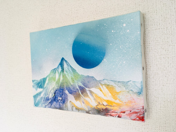 “彩虹山”畫布面板景觀 第2張的照片