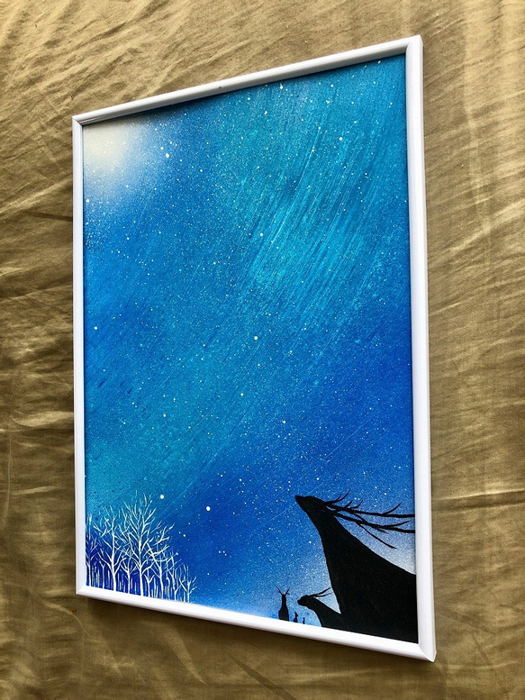 「星降る空」 風景画 3枚目の画像