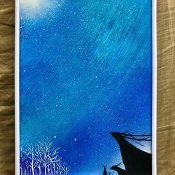 「星降る空」 風景画 4枚目の画像