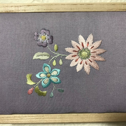 日本刺繍 小物入れ 和小物 桐箱 ヨーロッパ更紗 その他ケース 白猫堂